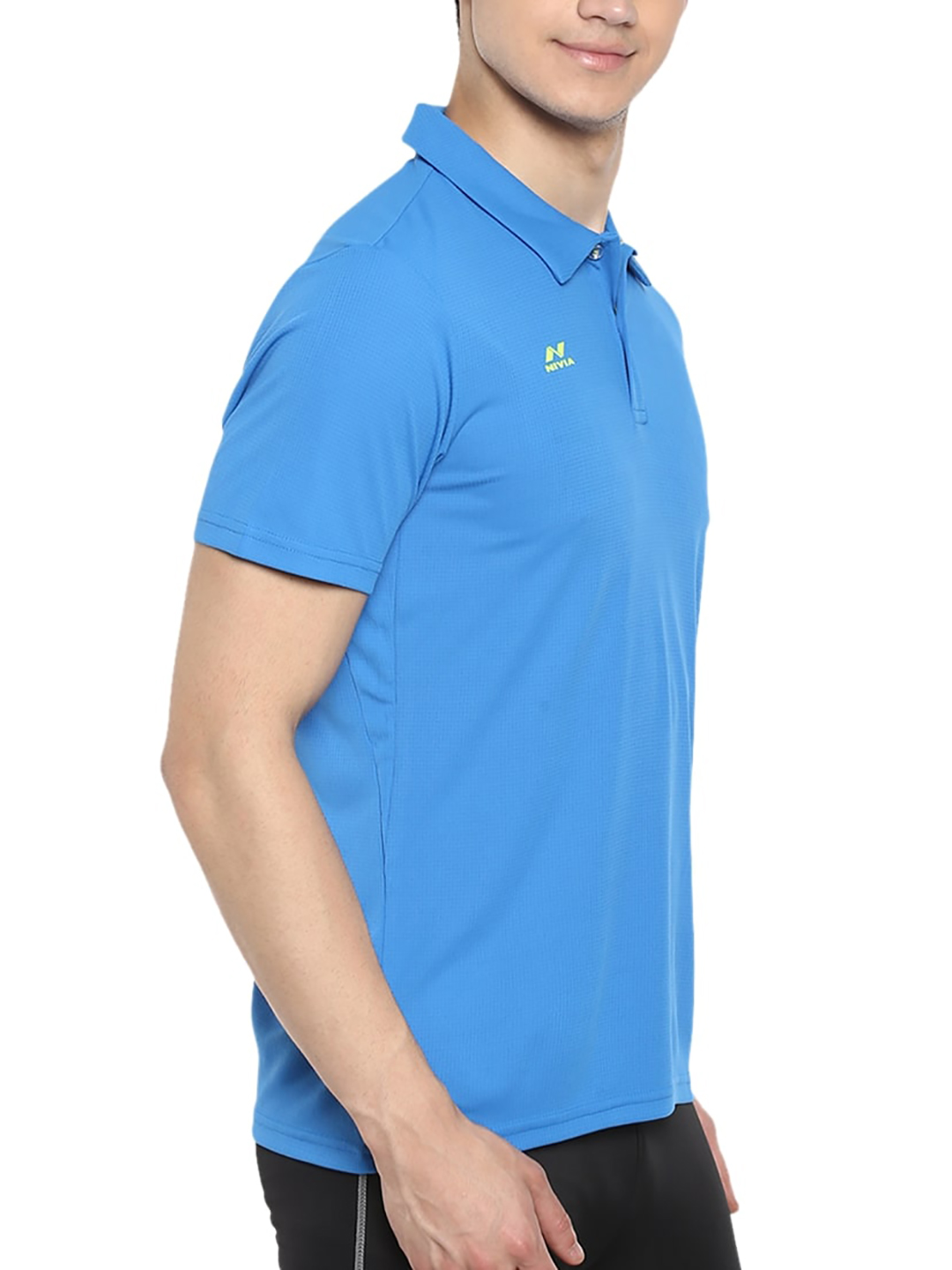 Nivia Nivia Ray-4 Polo T-Shirt - INDIGO BLUE (2)