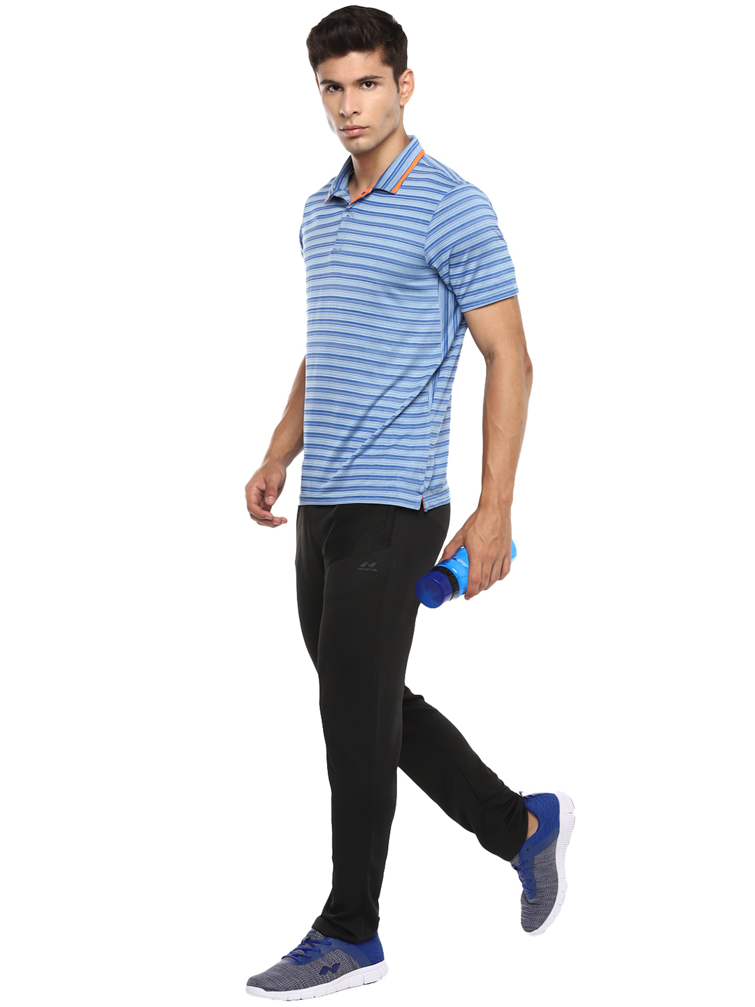 Nivia Nivia Ray Polo-10 T Shirt - SKY/ROYAL (5)