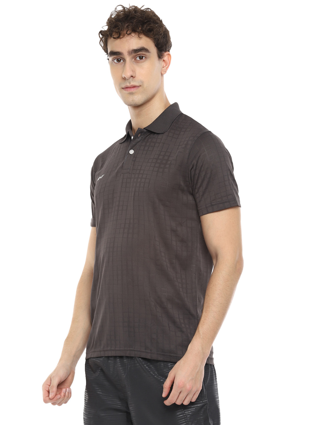 Nivia Nivia Ray Polo-13 T-Shirt - DARK GREY (2)