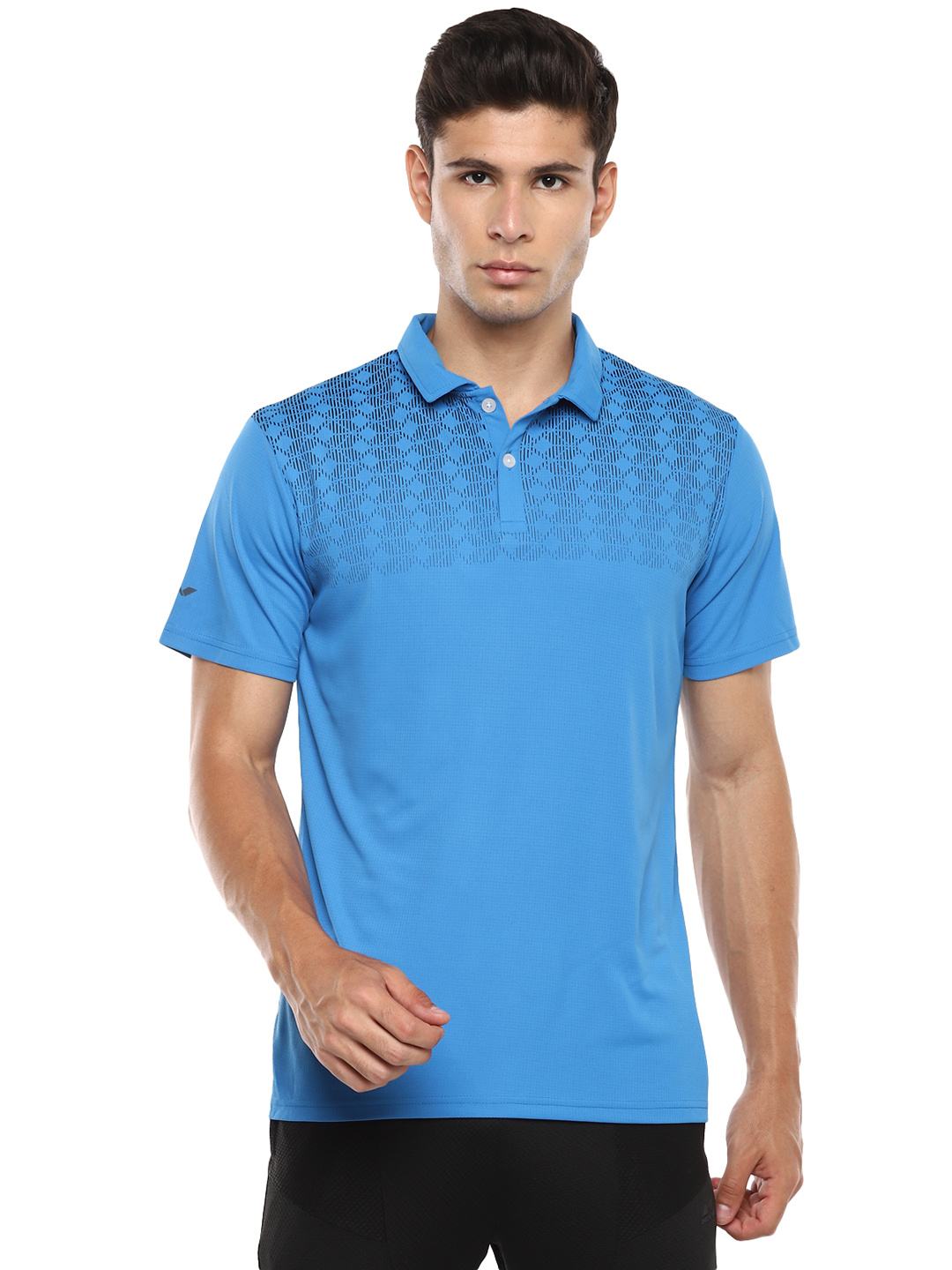 Nivia Nivia Ray Polo-14 T-Shirt - INDIGO BLUE (1)