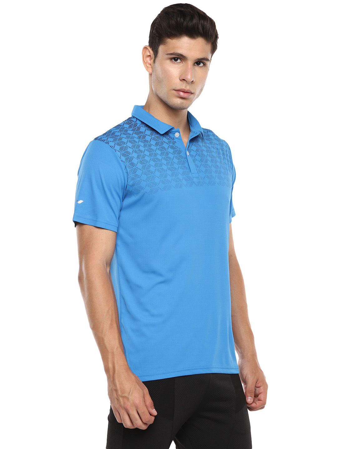 Nivia Nivia Ray Polo-14 T-Shirt - INDIGO BLUE (2)