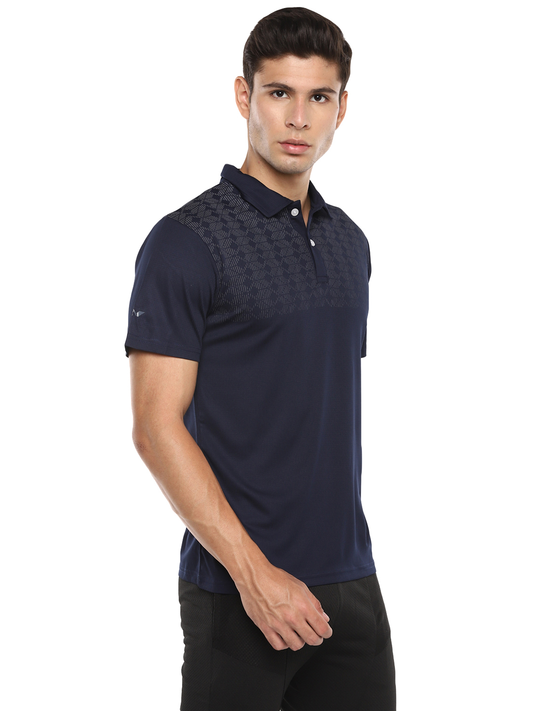 Nivia Nivia Ray Polo-14 T-Shirt - NAVY (3)
