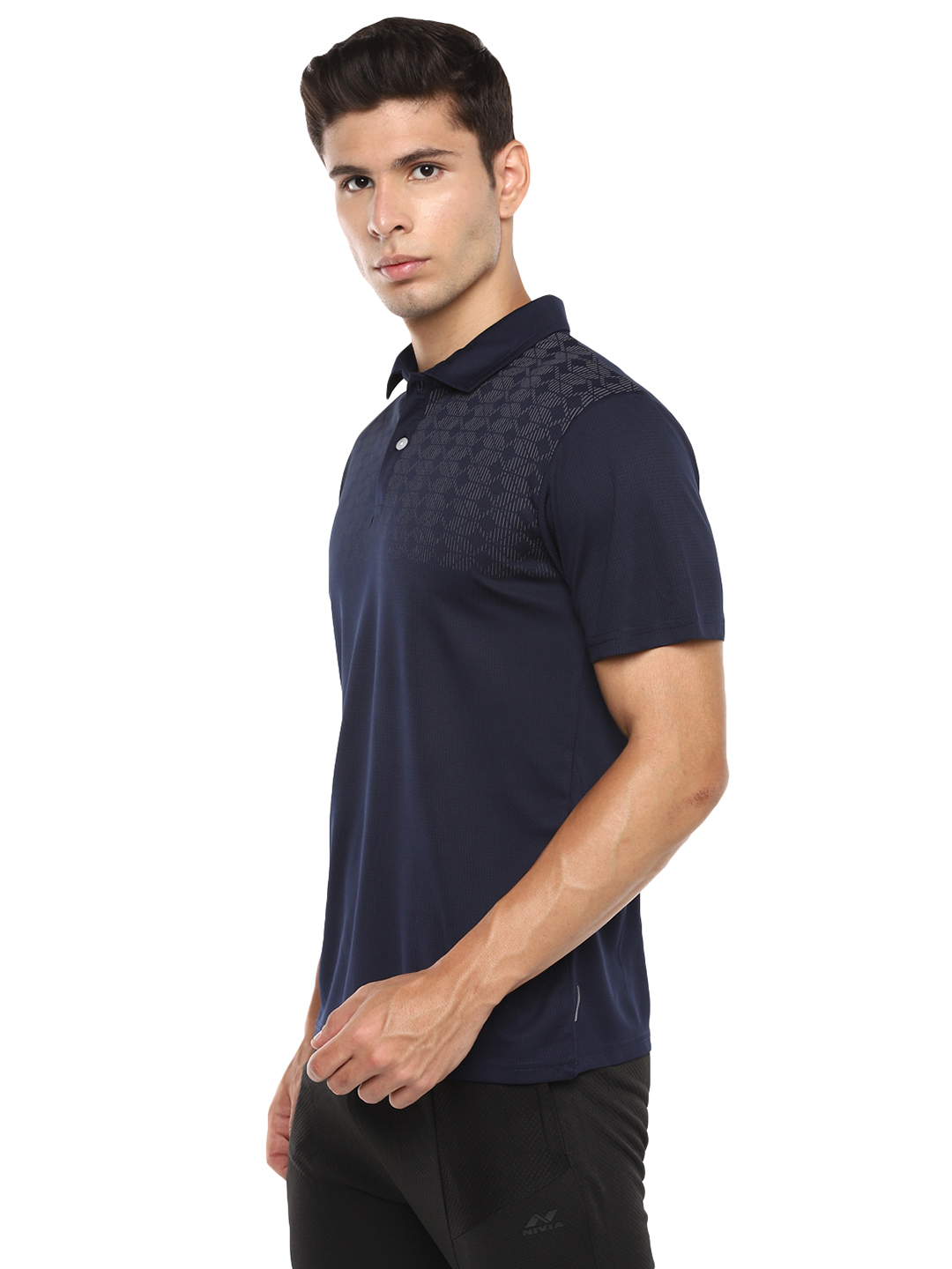 Nivia Nivia Ray Polo-14 T-Shirt - NAVY (4)