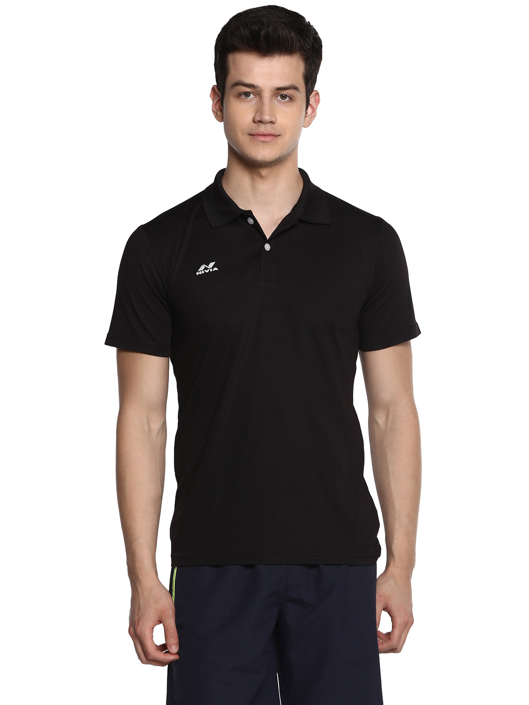 Nivia Nivia Ray Polo-5 - BLACK (1)