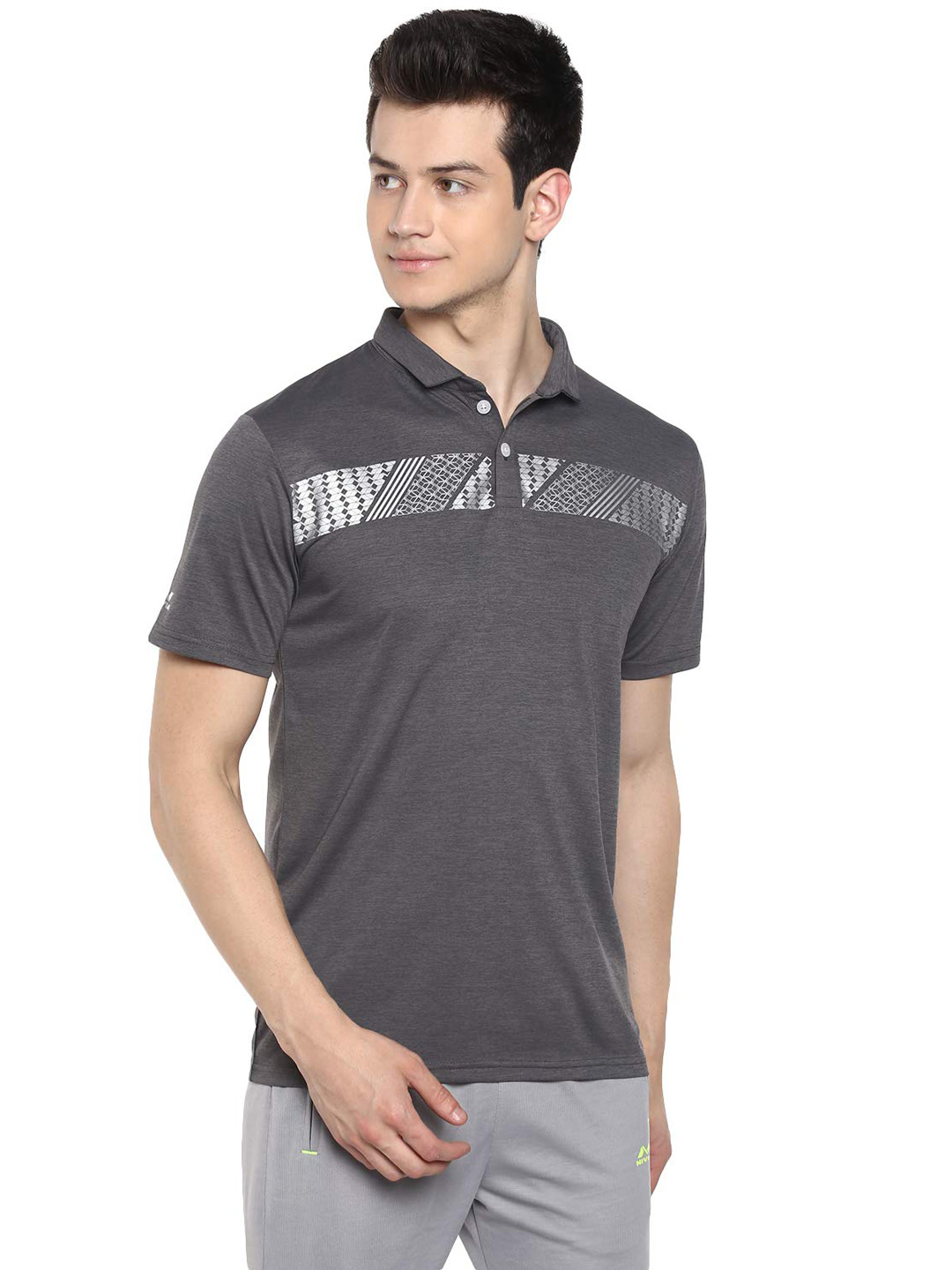 Nivia Nivia Ray Polo-7 - DARK GREY (1)