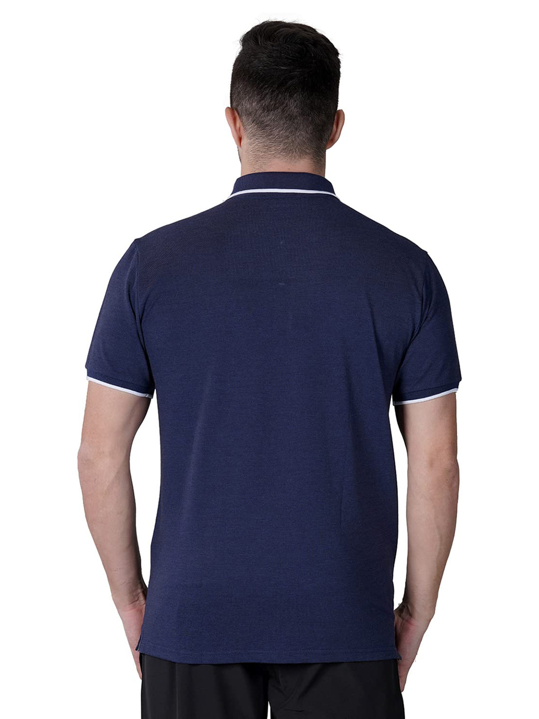 Nivia Nivia Ray Polo - 17 Pique T-Shirt - NAVY BLUE (2)