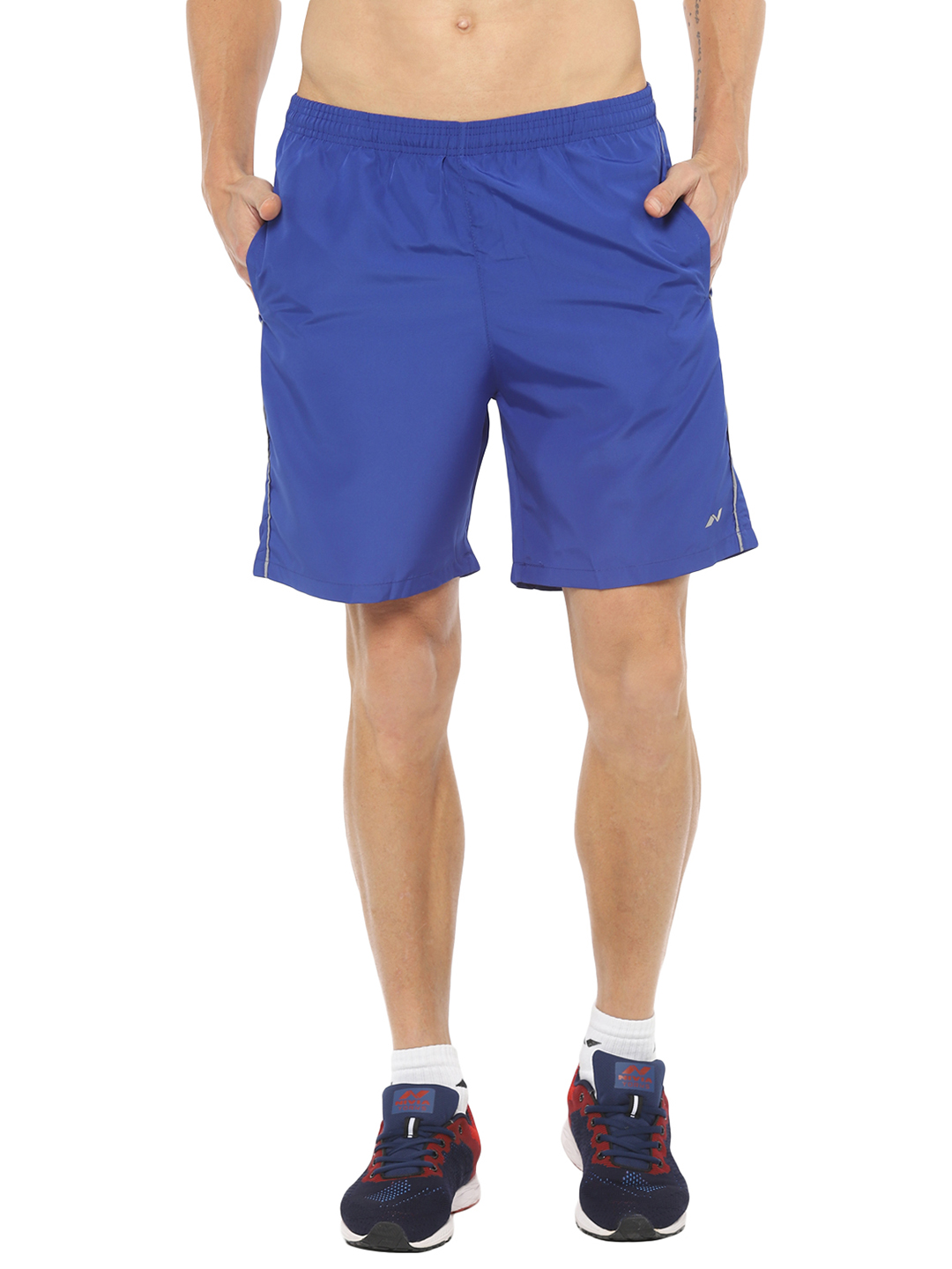 Nivia Nivia Ultra Training Shorts - ROYAL BLUE / GREY (1)