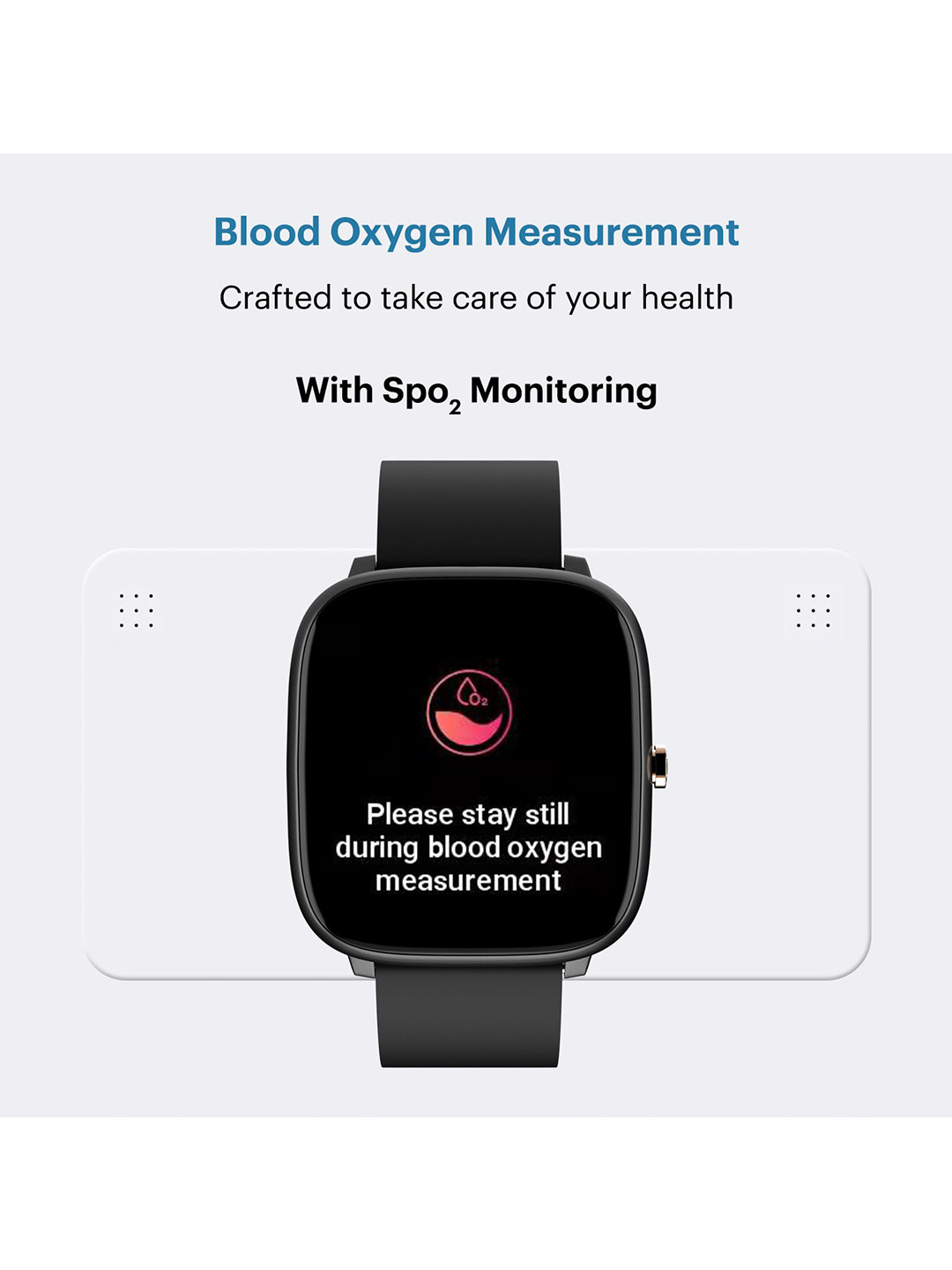 Noise ColorFit Qube Oxy Smartwatch - Charcoal Grey (1)