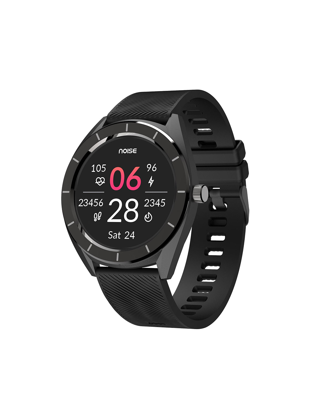 Noise NoiseFit Endure SpO2 Smartwatch - Charcoal Black (1)