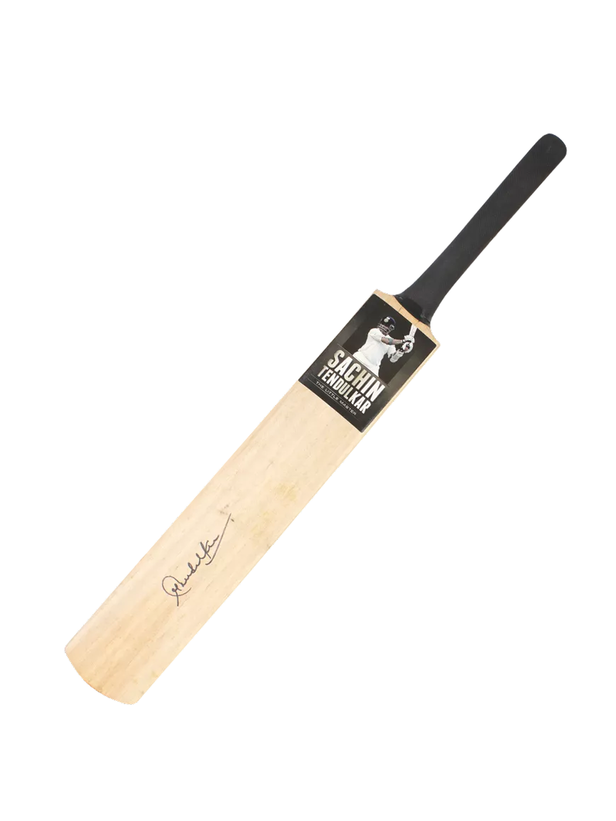 Sachin Tendulkar  Signed Cricket Bat: "The Little Master" (2)