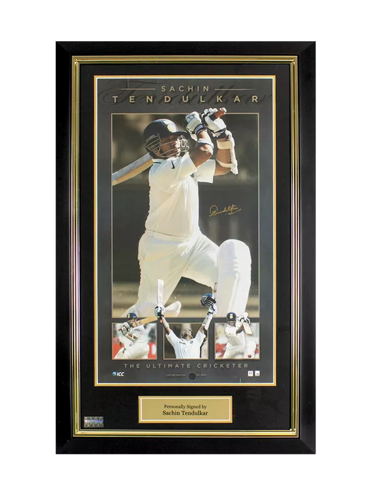 Sachin Tendulkar  Sachin Tendulkar Signed and Framed Photo: The Ultimate Cricketer (2)