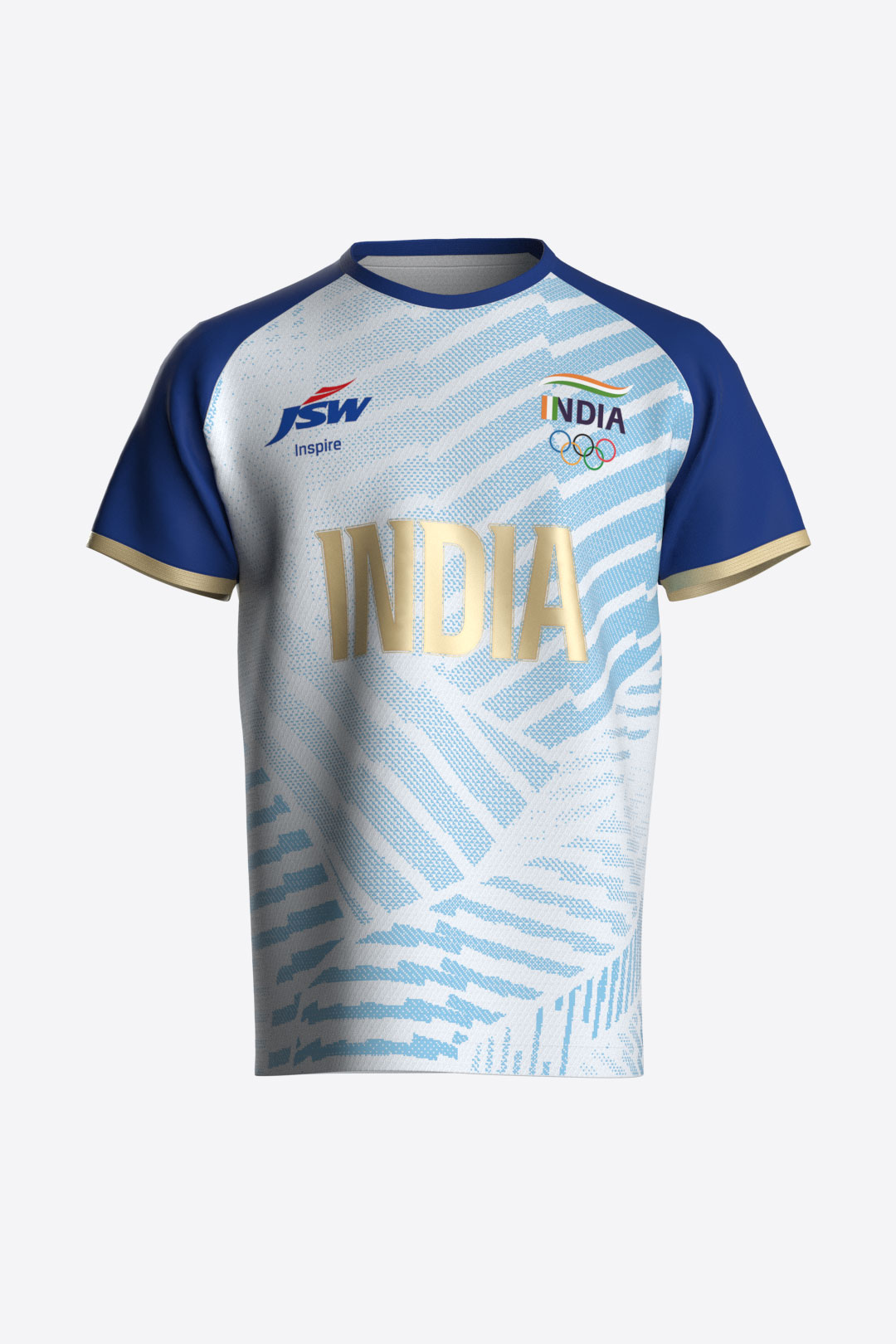 Buy Olympics 2024 Team India Kids Replica Jersey White From Fancode Shop