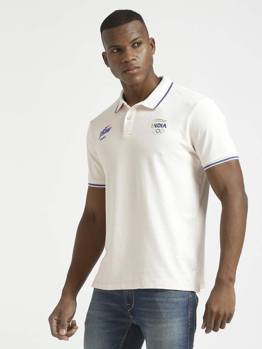 Olympics 2024 Olympics 2024 Team India Official Travel Jersey For Men (3)