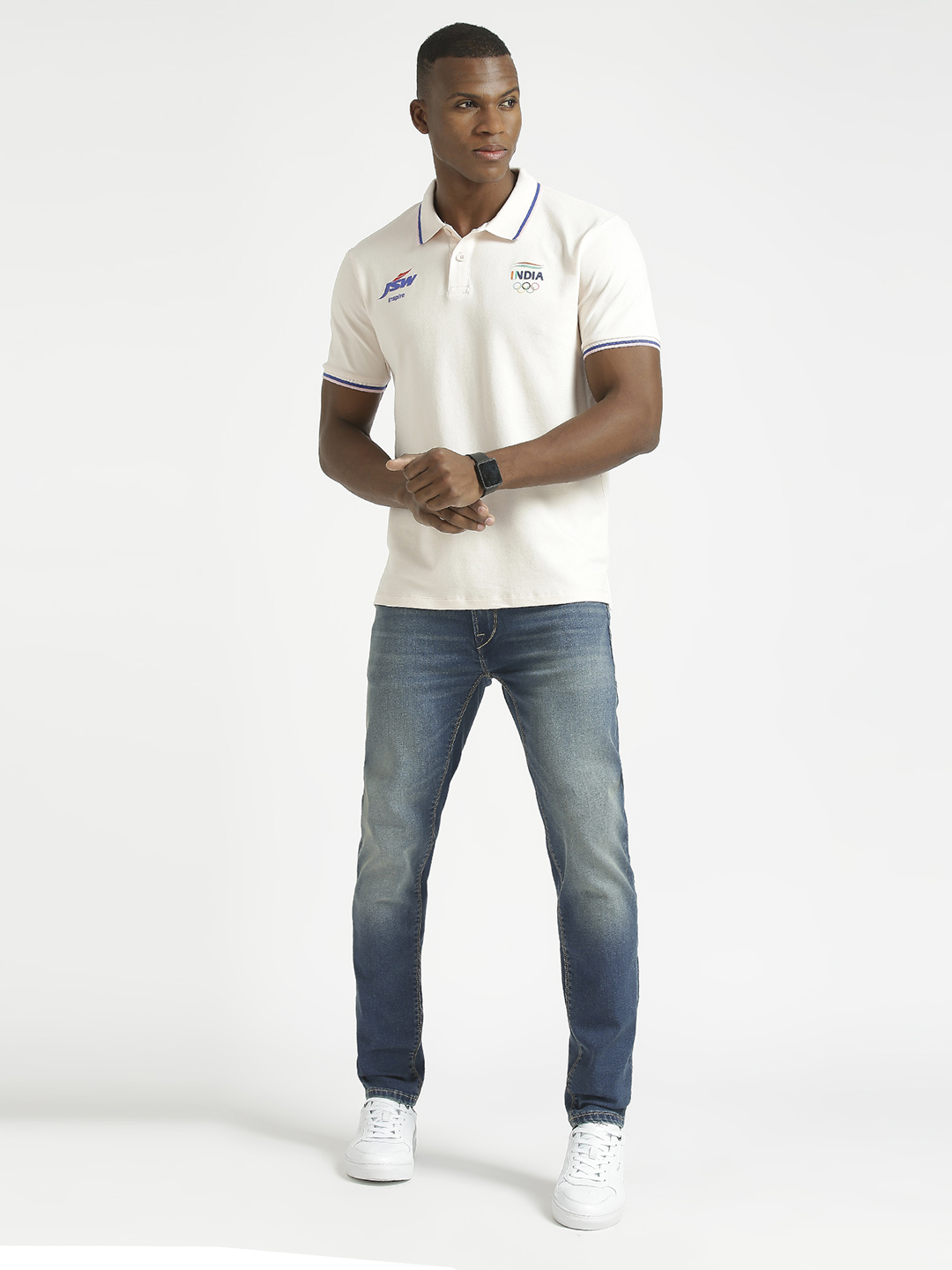 Olympics 2024 Olympics 2024 Team India Official Travel Jersey For Men (7)