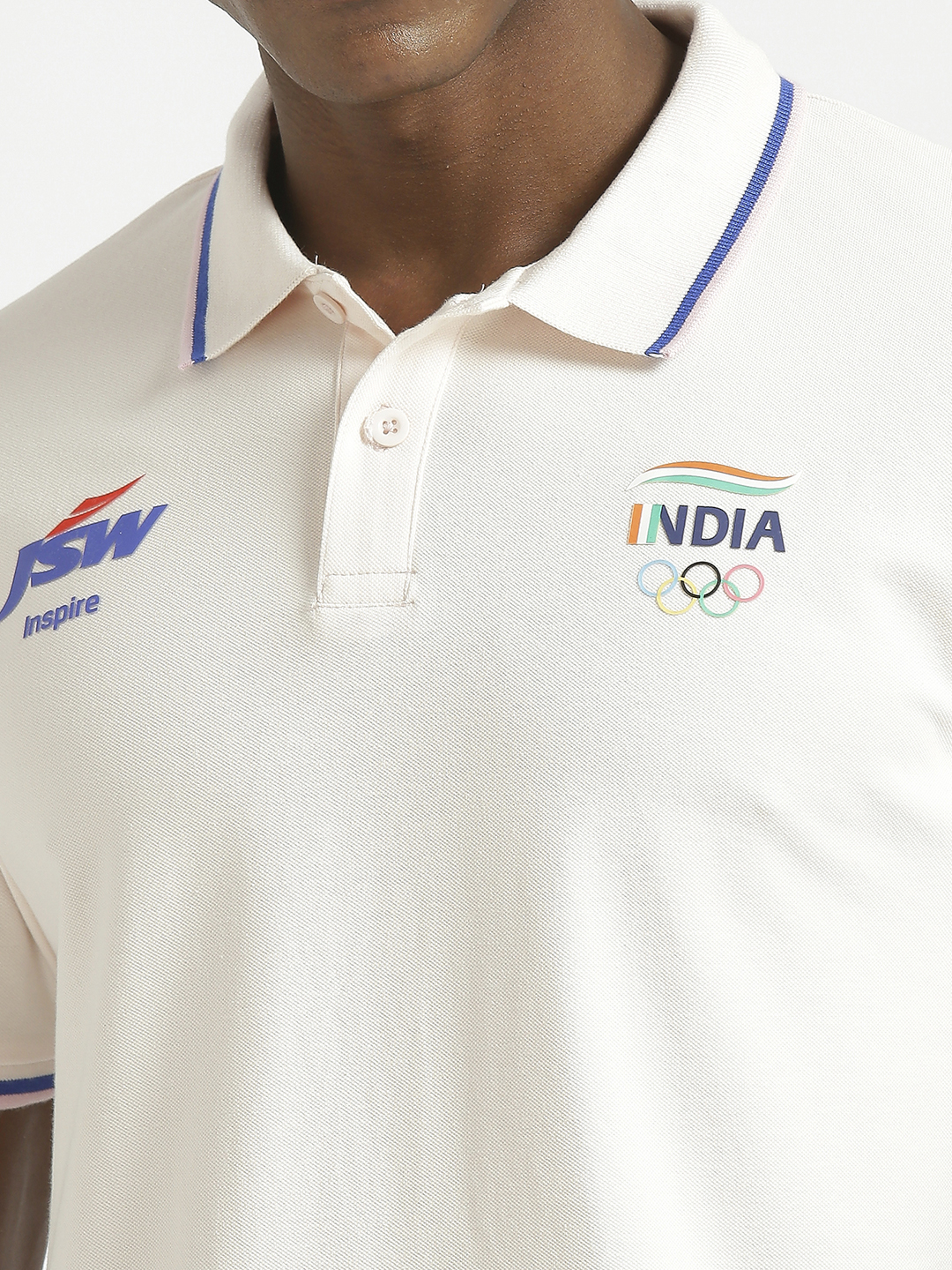 Olympics 2024 Olympics 2024 Team India Official Travel Jersey For Men (8)