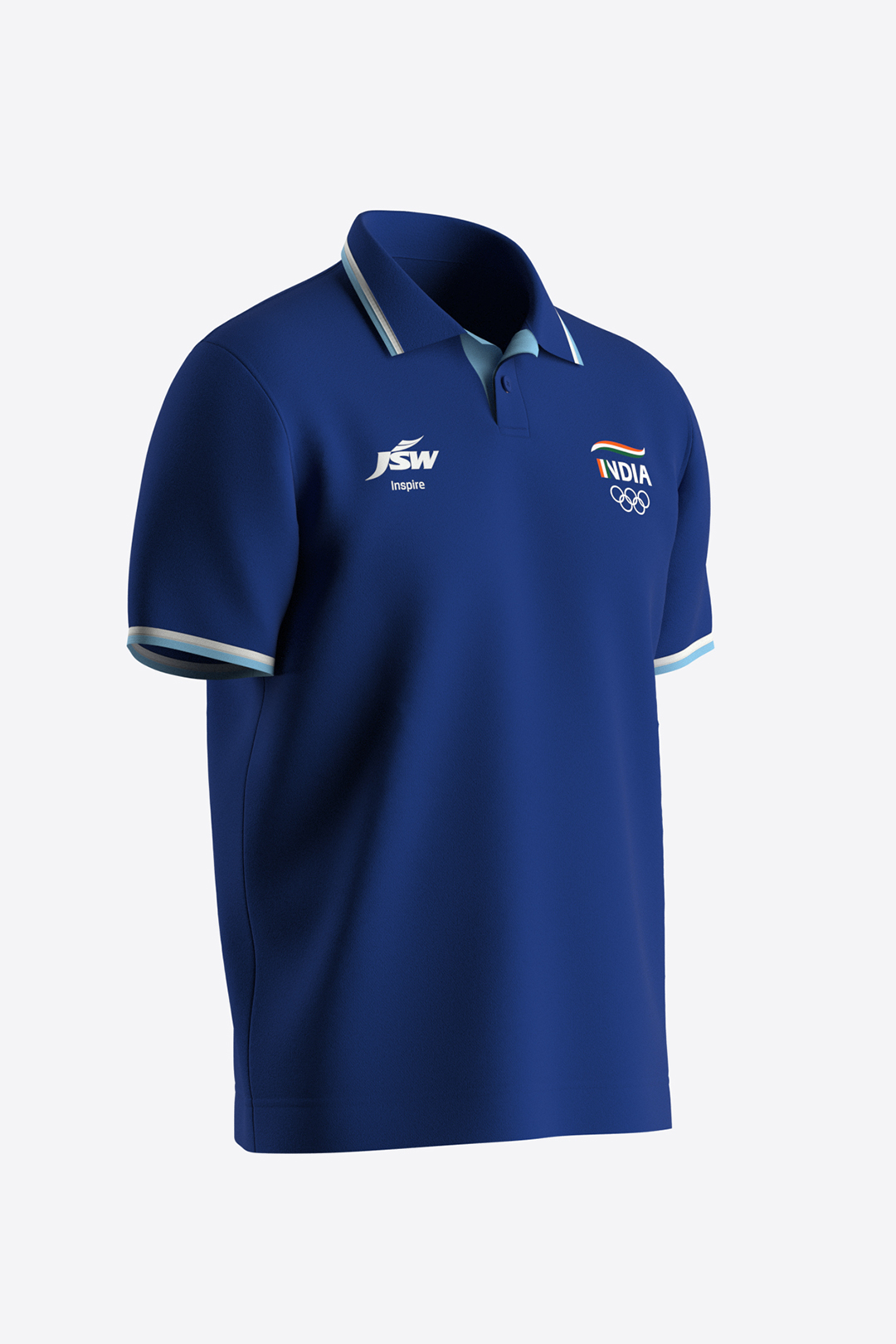 Olympics 2024 Olympics 2024 Team India Official Travel Jersey For Men (3)