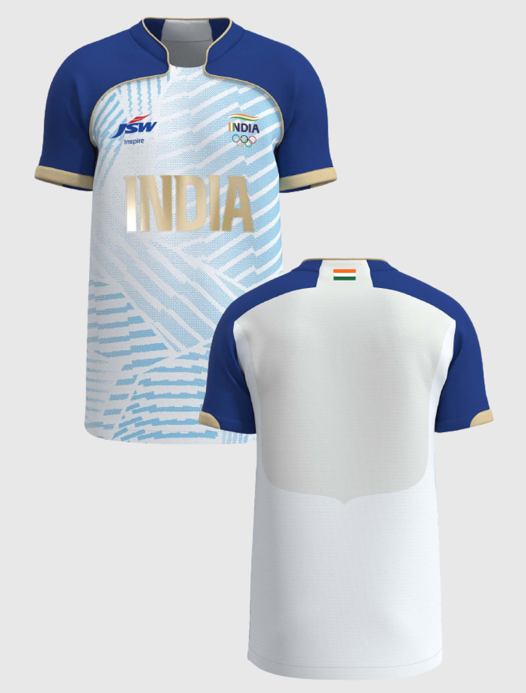 Buy Customised Men Olympics 2024 Team India Official Travel Jersey From Fancode Shop