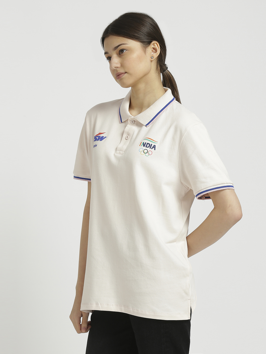 Olympics 2024 Olympics 2024 Team India Official Travel Jersey For Women (3)