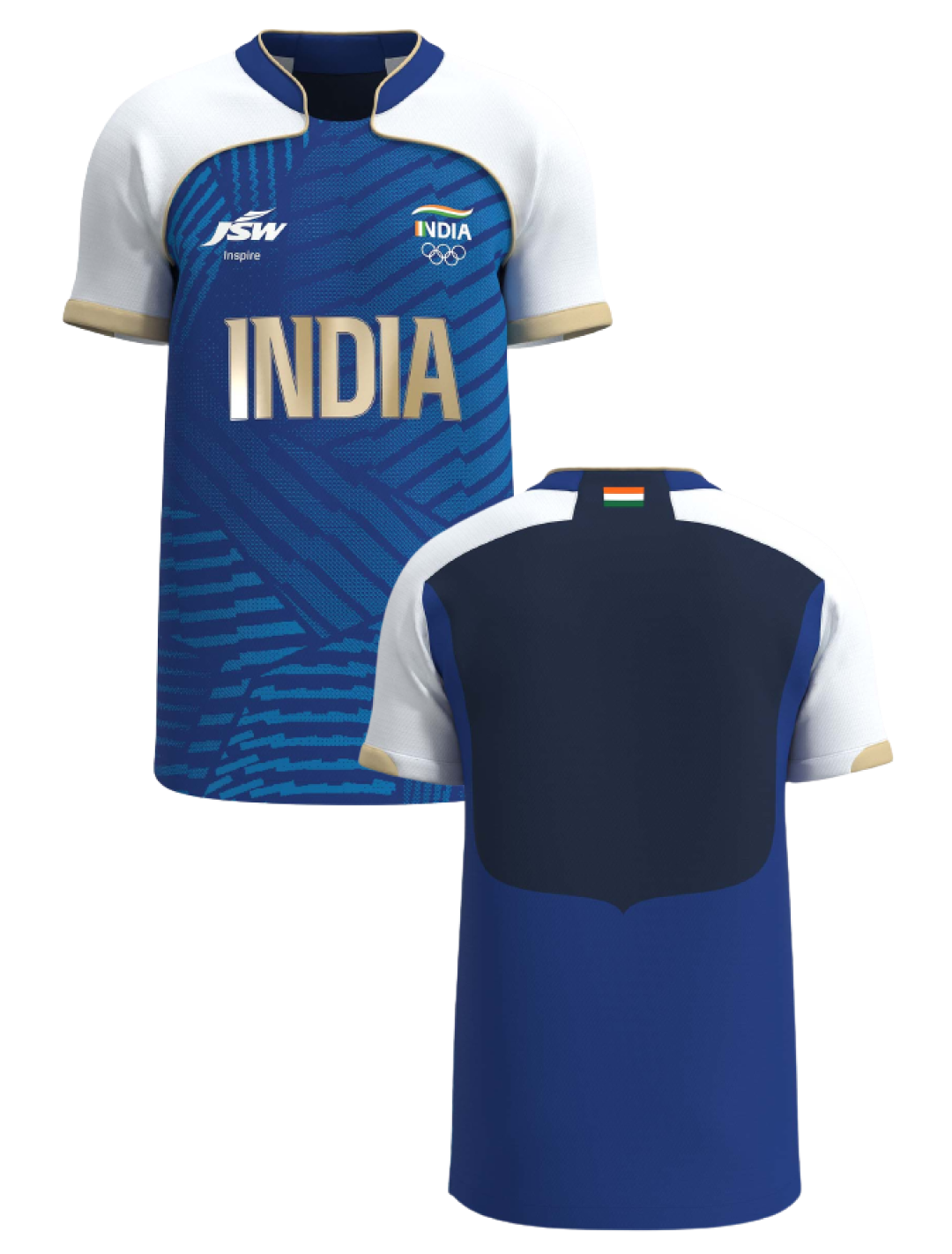 Olympics 2024 Olympics 2024 Team India Official Travel Jersey For Women - Customised (3)