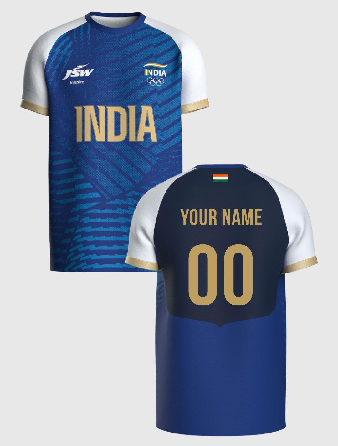 Olympics 2024 Olympics 2024 Team India Replica Jersey For Women - Customised