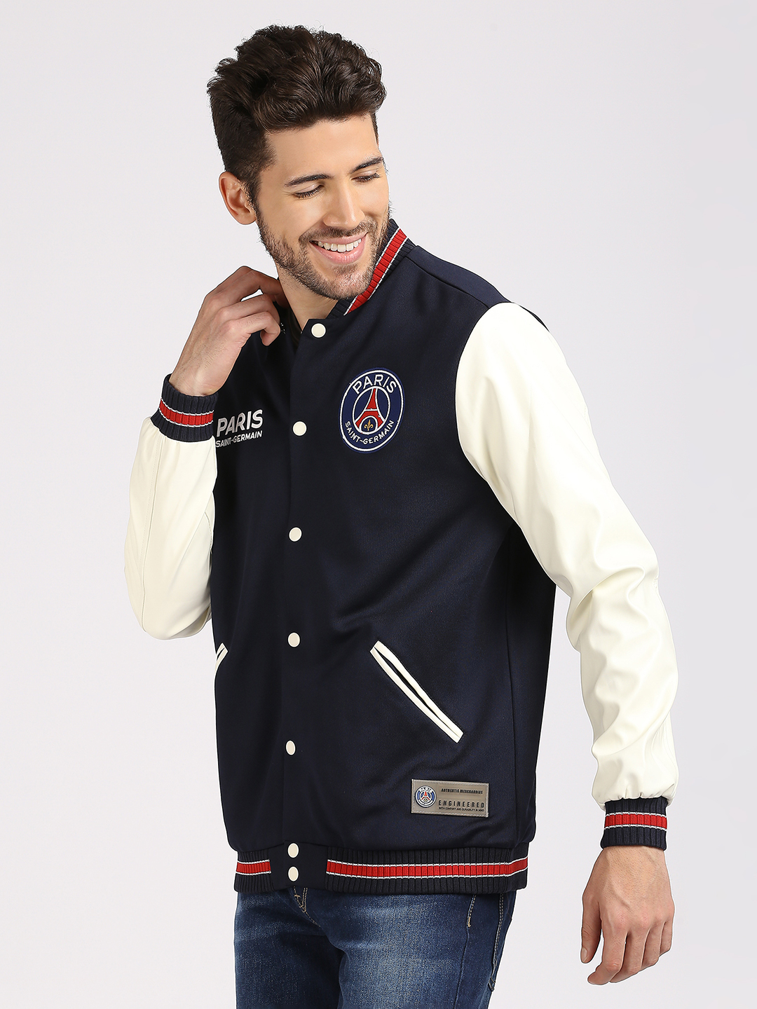 Paris saint germain varsity jacket deals