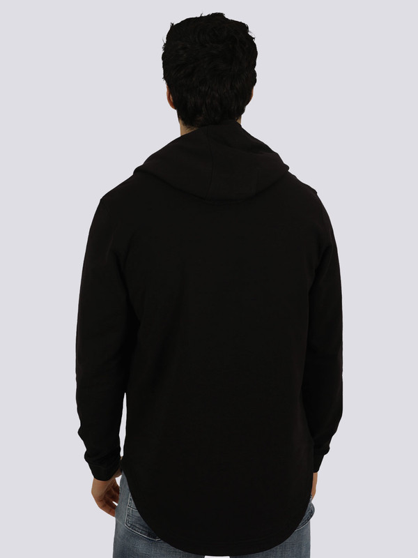 Paris Saint-Germain Men Black Printed Gold Foil Hoodie (2)