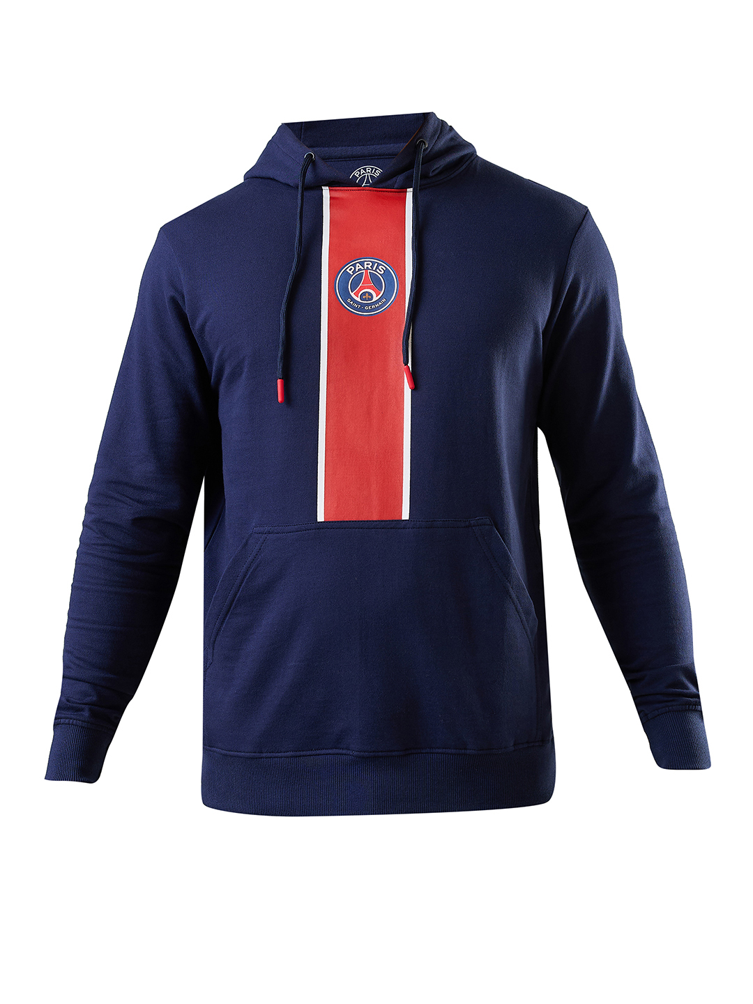 Paris Saint-Germain Men Blue and Red Printed Full Sleeves Pullover Cotton Sweatshirts (6)