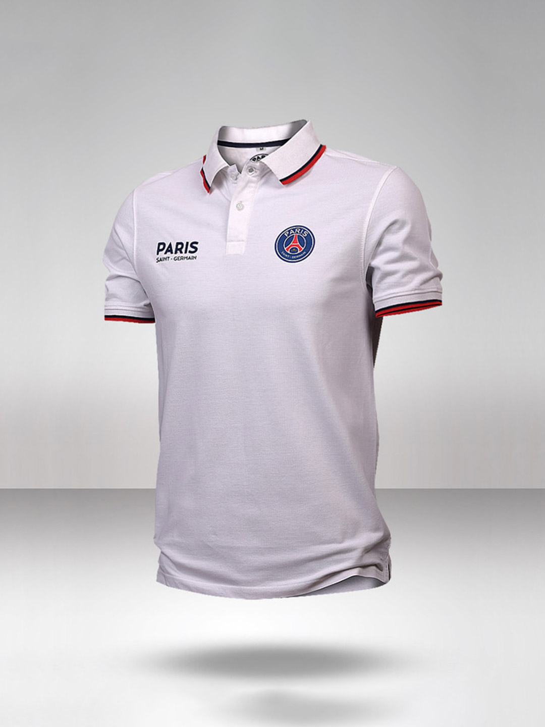 Paris Saint-Germain Paris Saint Germain Classic Polo White (1)
