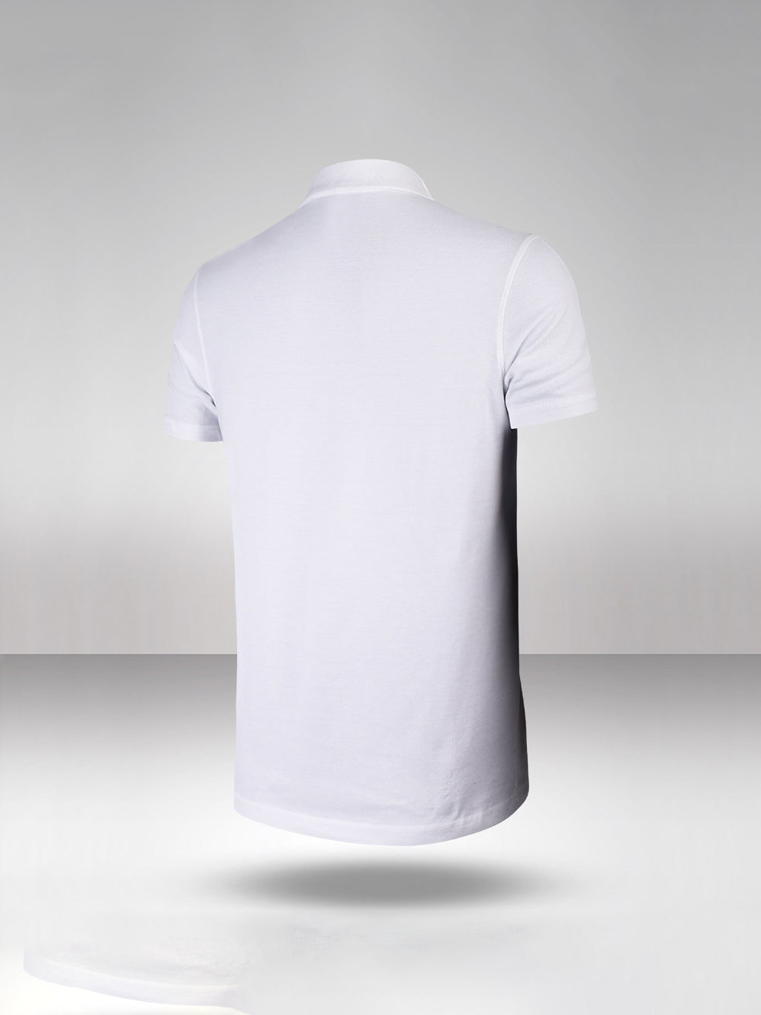 Paris Saint-Germain Paris Saint Germain Men Fan Polo Regular White T-Shirt (1)