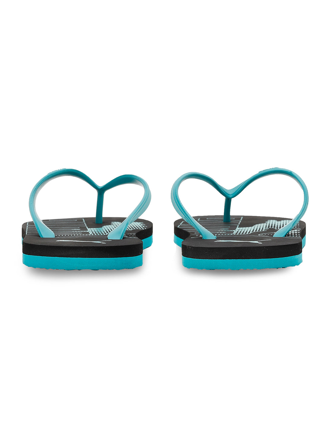 Puma Men Black and Blue Leon V2 Flip Flops (5)