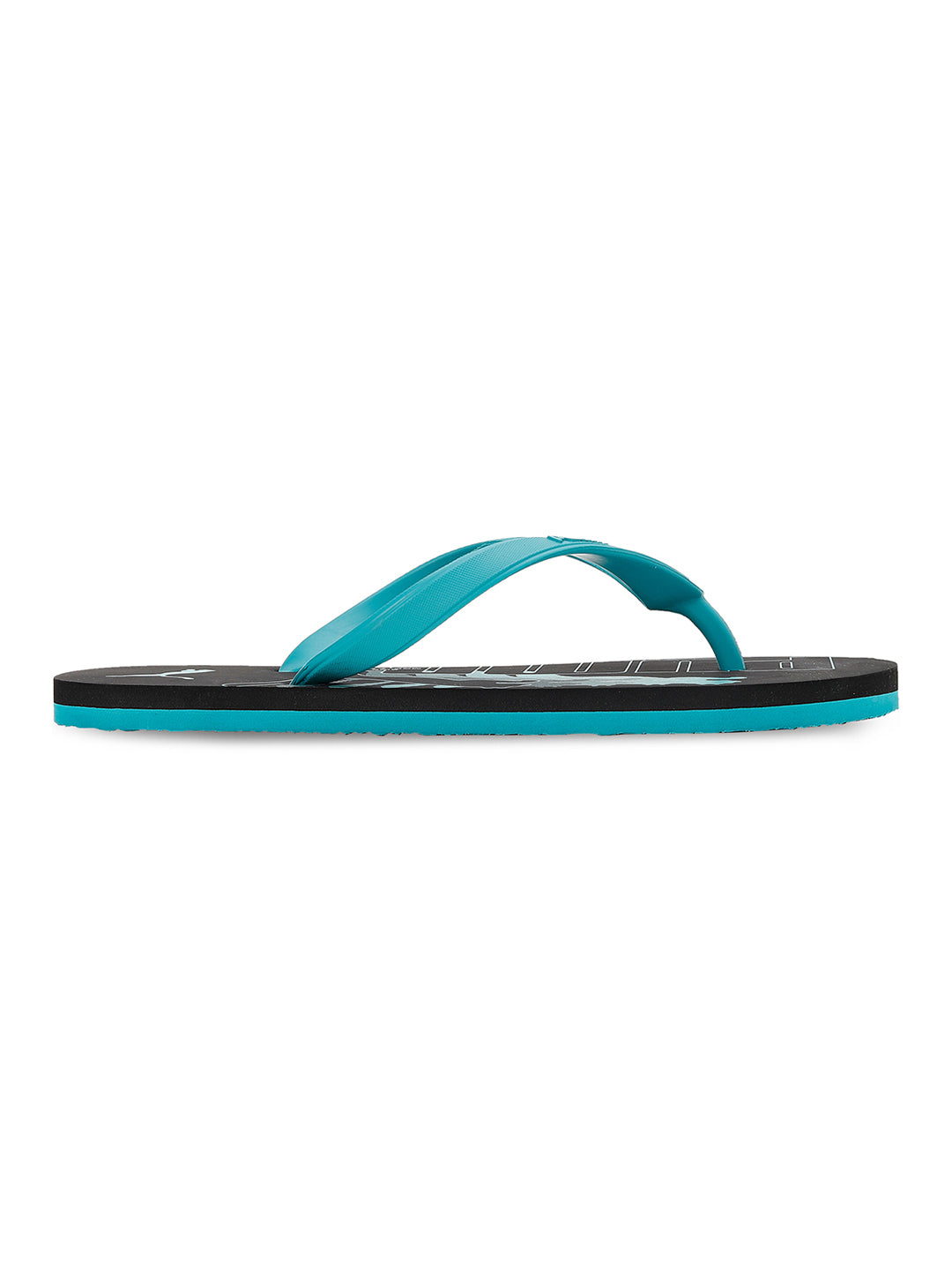 Puma Men Black and Blue Leon V2 Flip Flops (3)