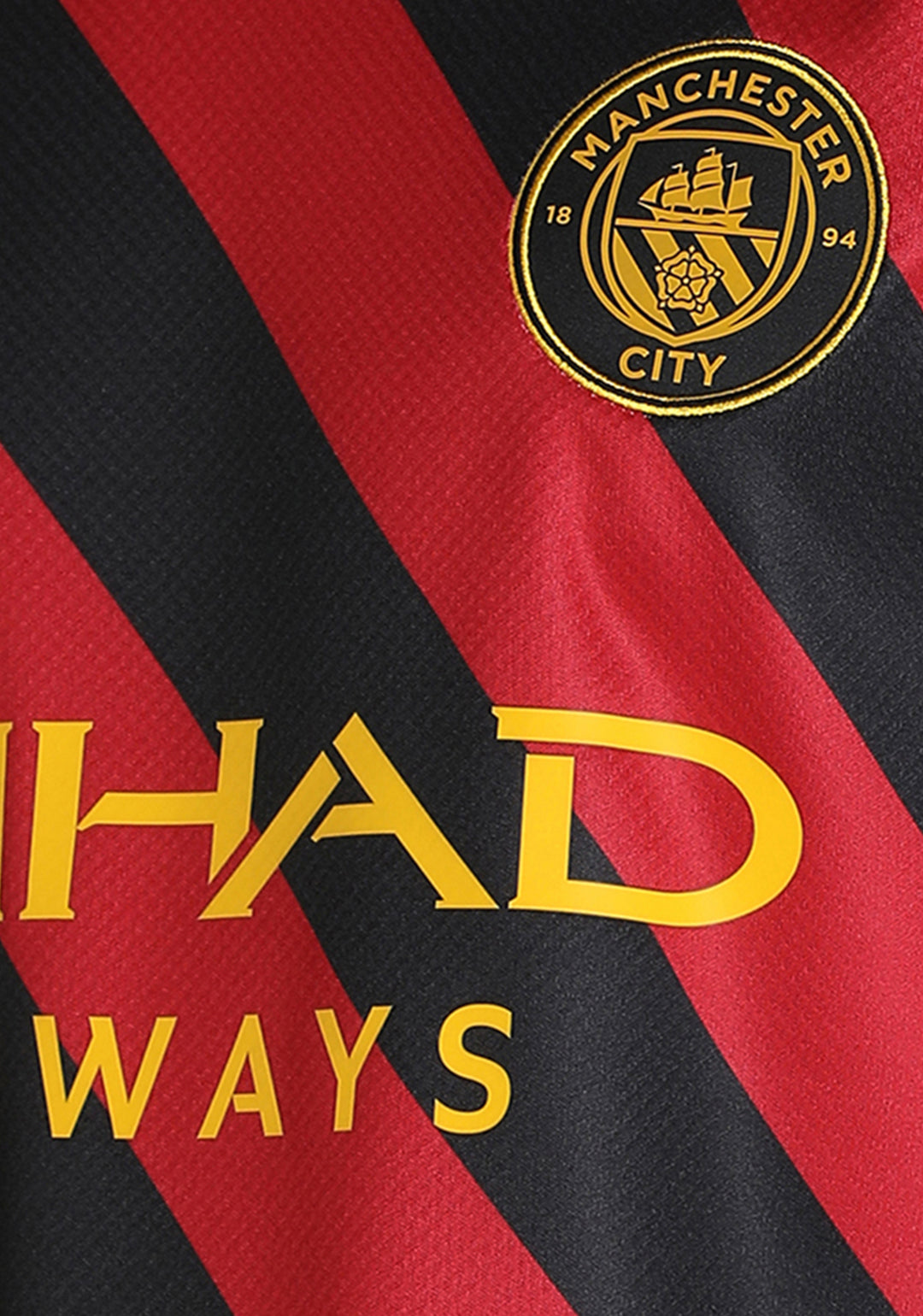 Puma Men Black and Red MCFC Away Replica Jersey (6)