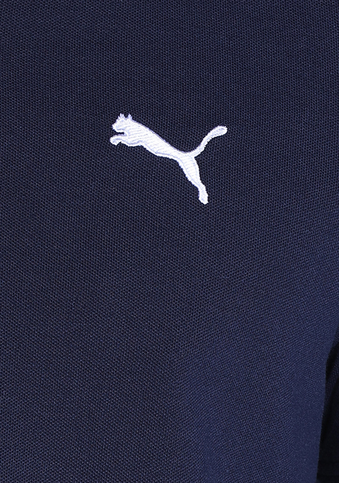 Puma Men Black and White Collar Tipping Polo (6)