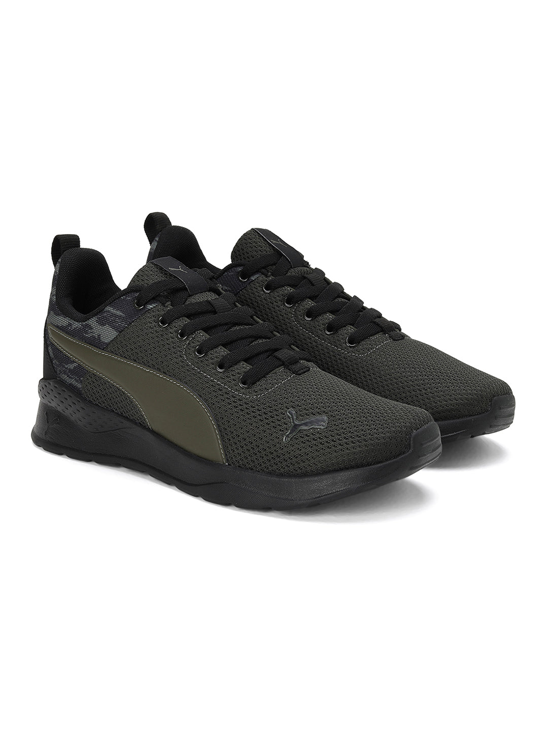 Puma Men Black Anzarun Camo Sports Shoes (1)