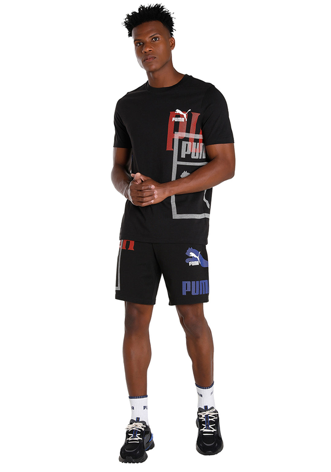 Puma Men Black CLASSICS GEN T-Shirt (5)