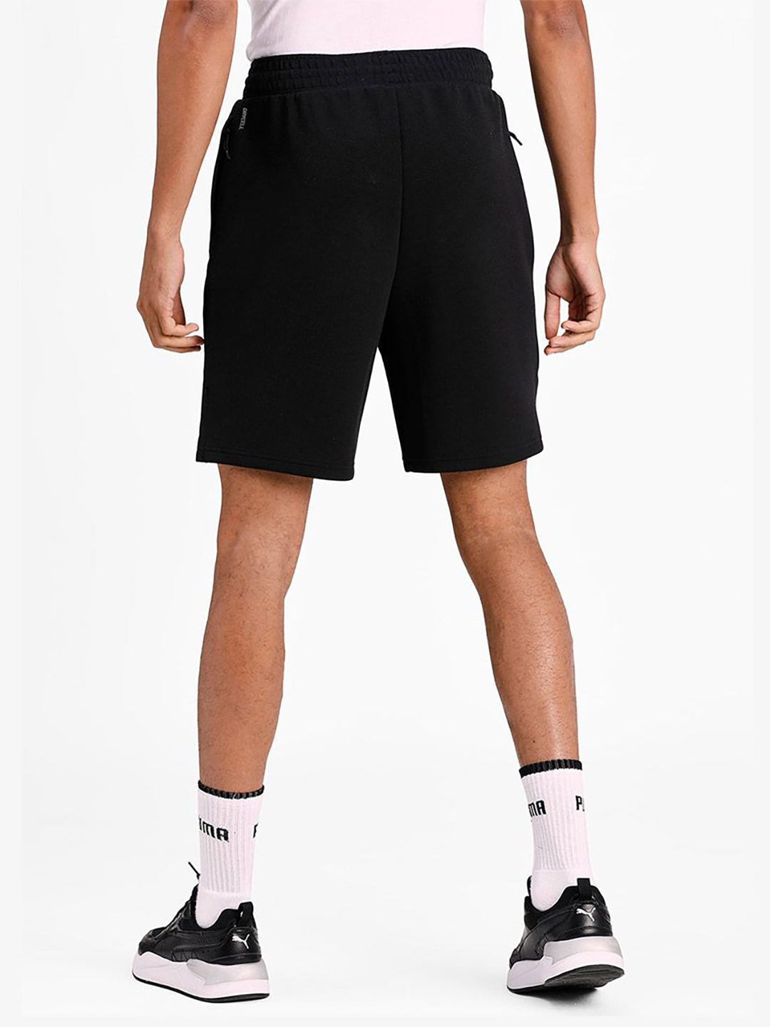 Puma Men Black Dime Shorts (2)