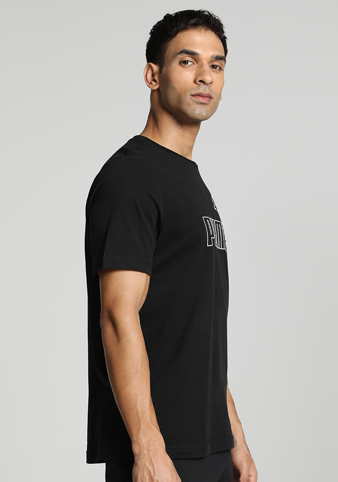 Puma Men Black ESS ELEVATED T-Shirt (3)