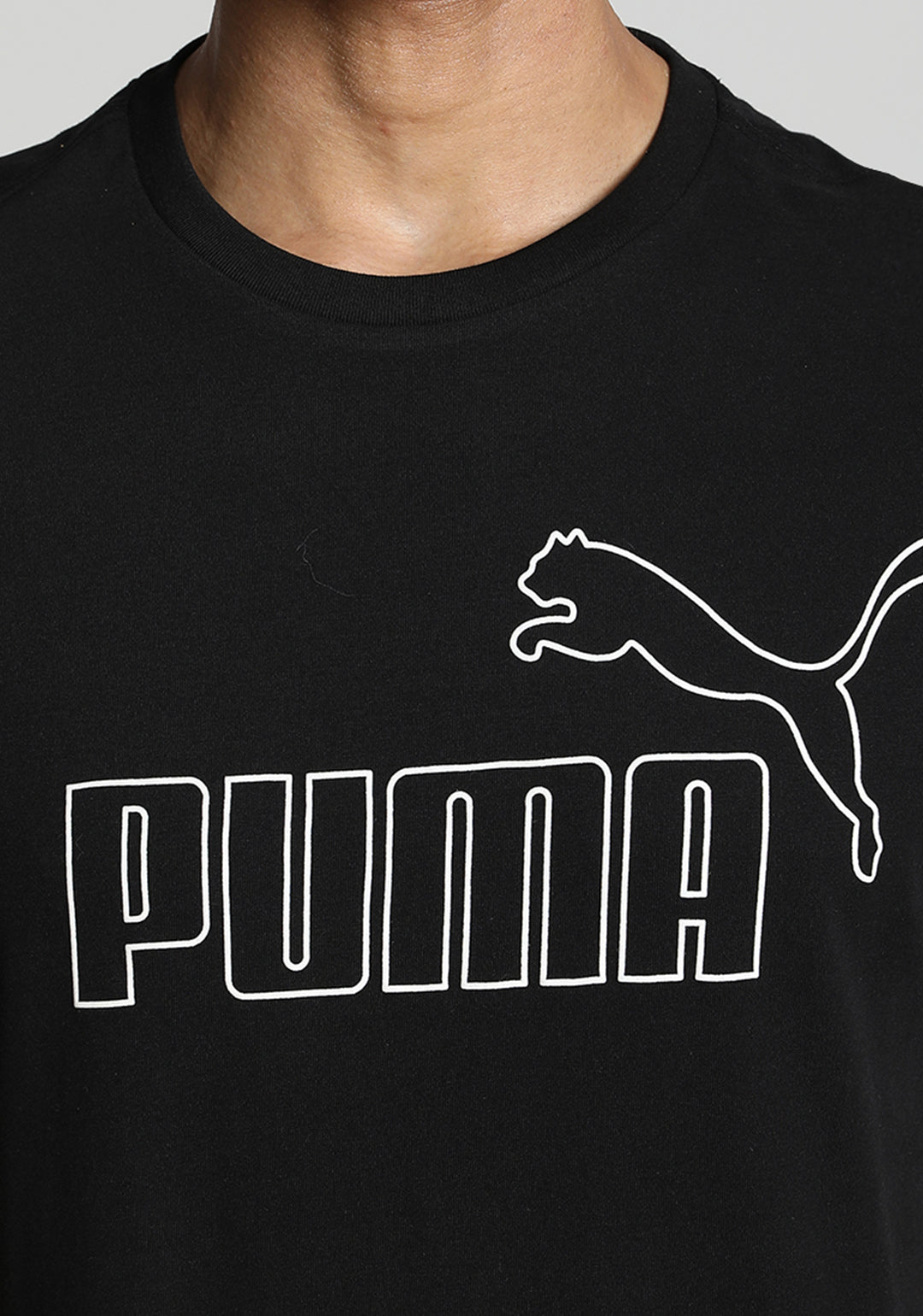 Puma Men Black ESS ELEVATED T-Shirt (5)