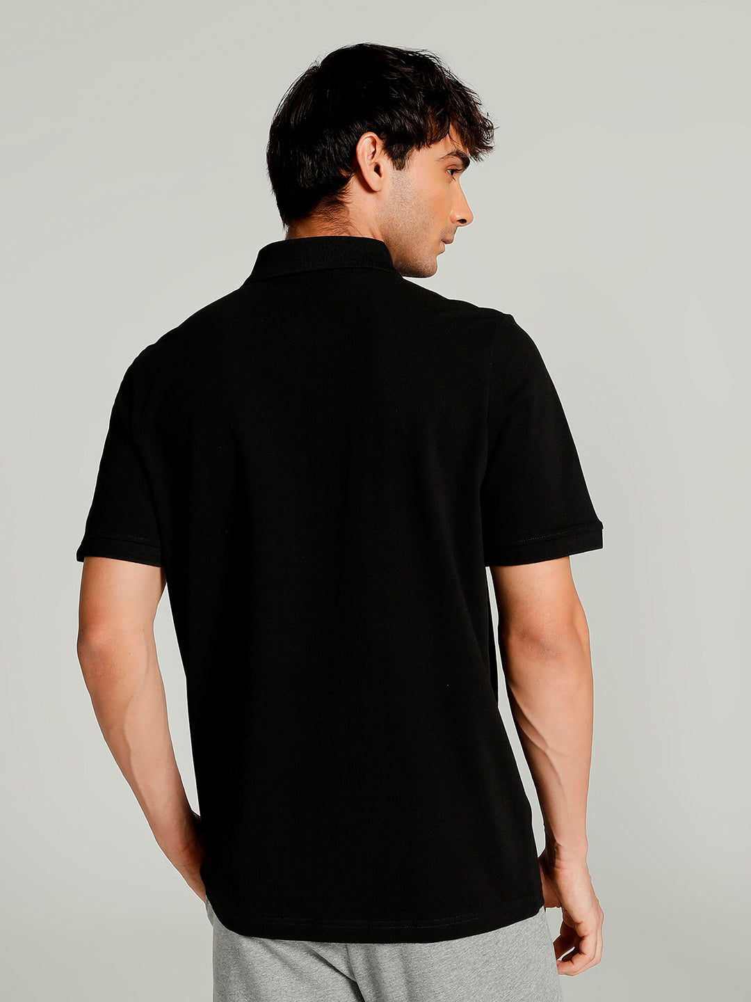 Puma Men Black ESS Pique Polo (2)