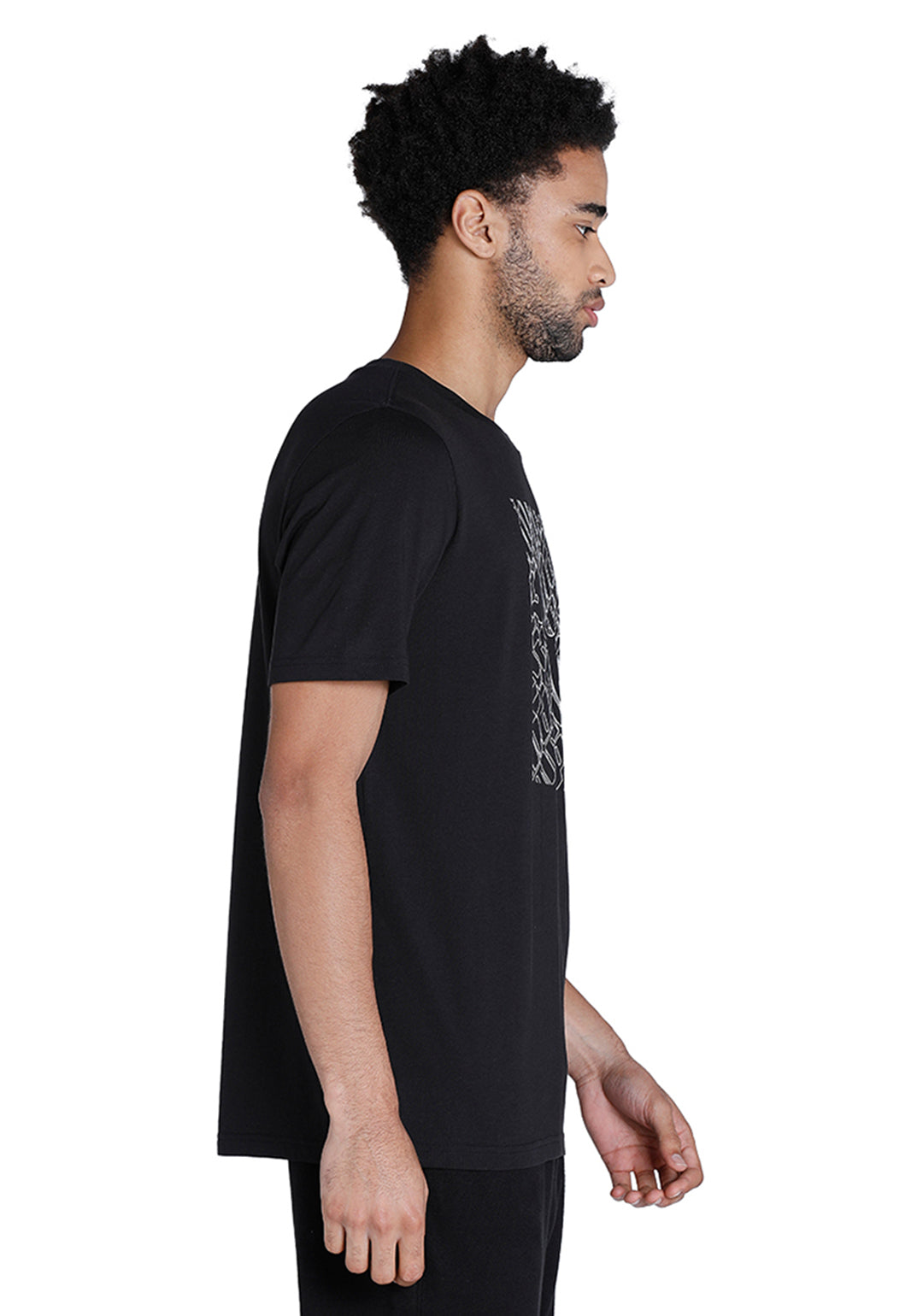 Puma Men Black GRAPHICS Cat T-Shirt (4)