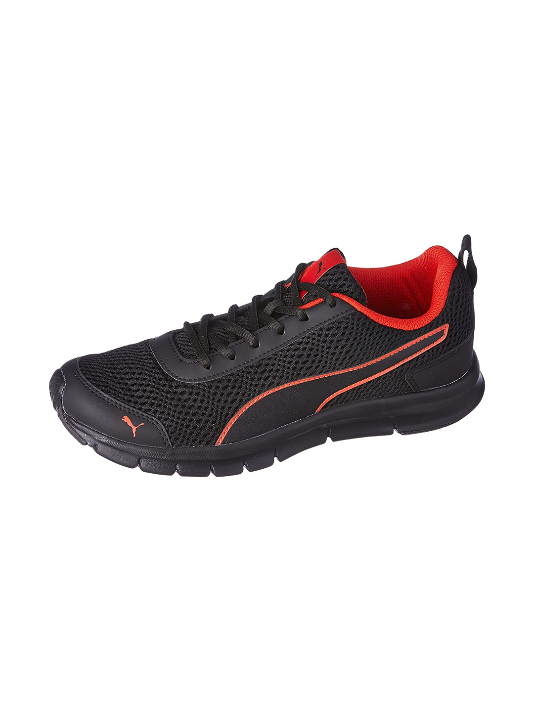 Puma Men Black & Grey Runner V2 Sports Shoes (2)