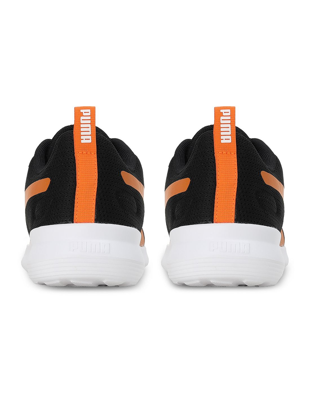 Puma Men Black & Orange Fireball Sports Shoes (4)