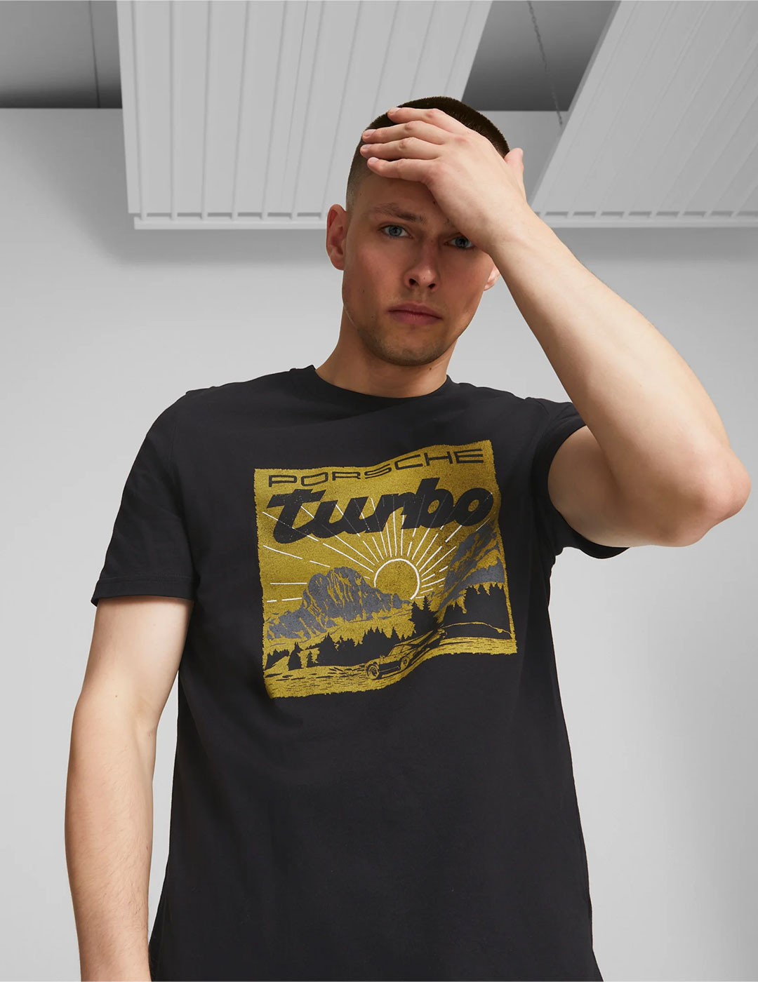Puma Men Black Porsche Legacy Graphic T-Shirt (1)