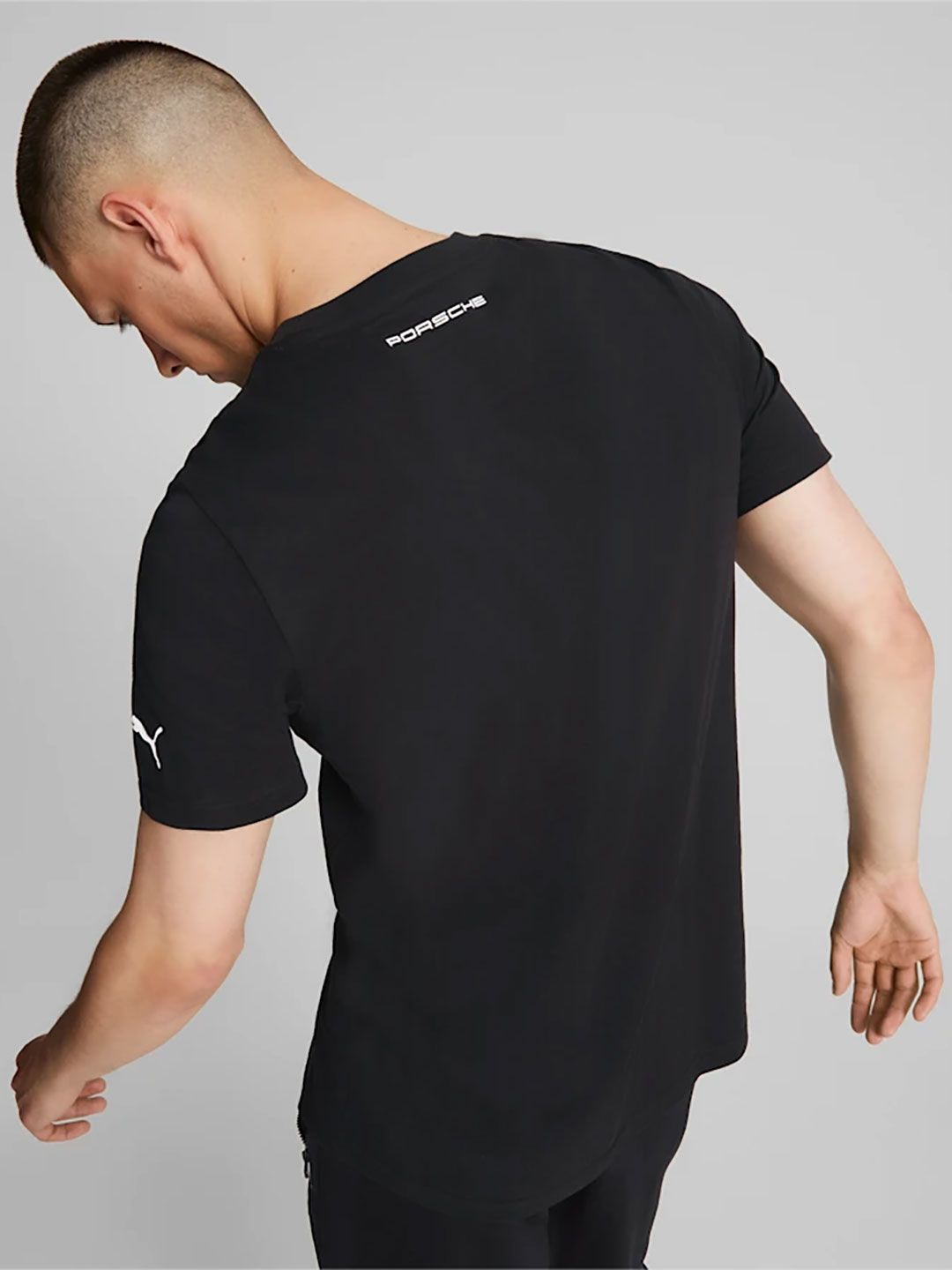 Puma Men Black Porsche Legacy Graphic T-Shirt (2)