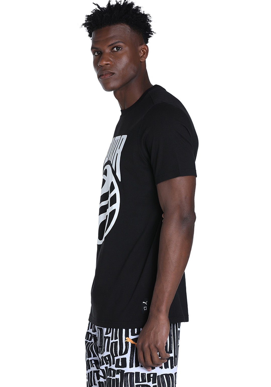 Puma Men Black Posterize T-Shirt (2)