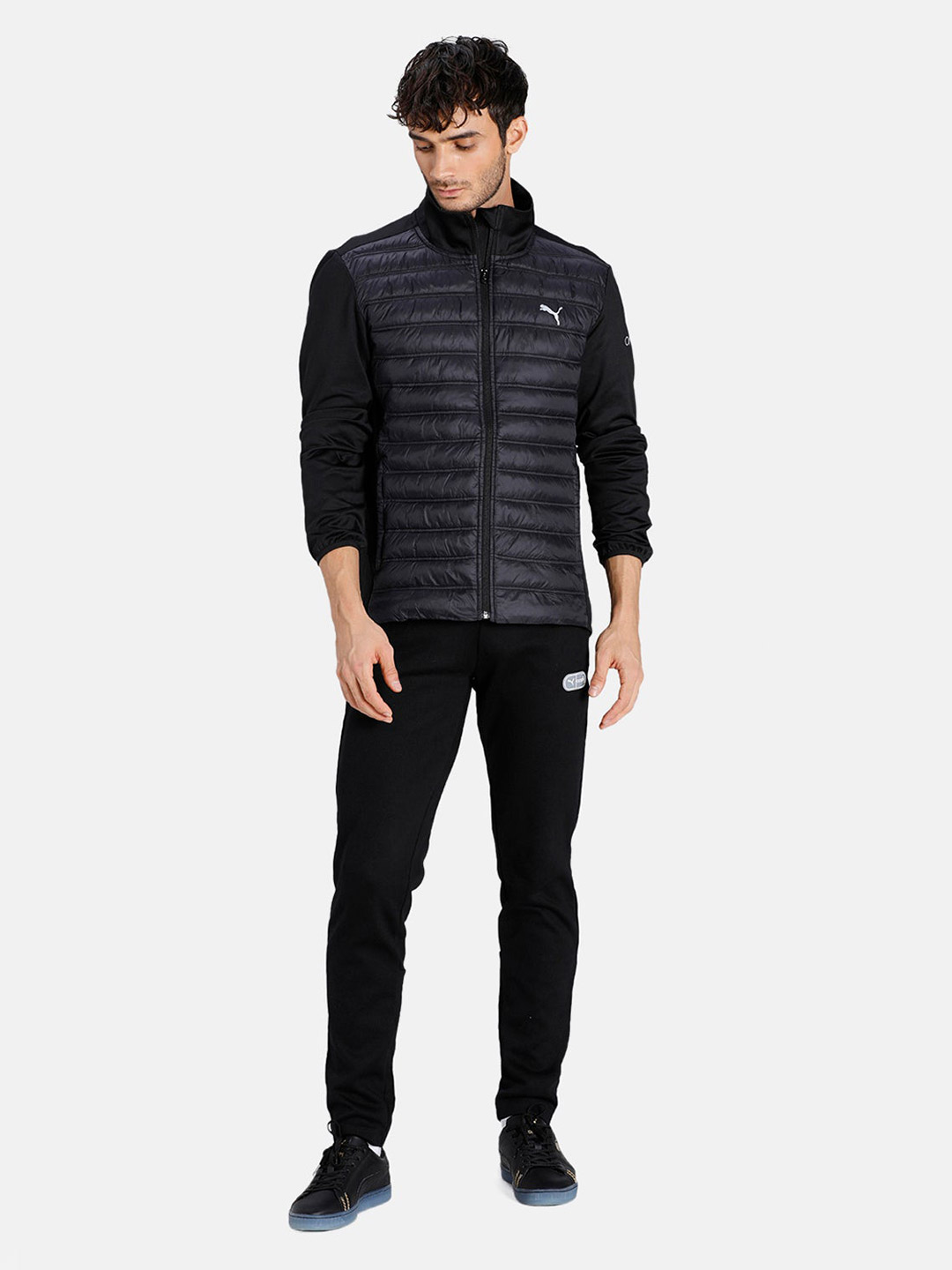 Puma Men Black Printed Padded Jackets (5)