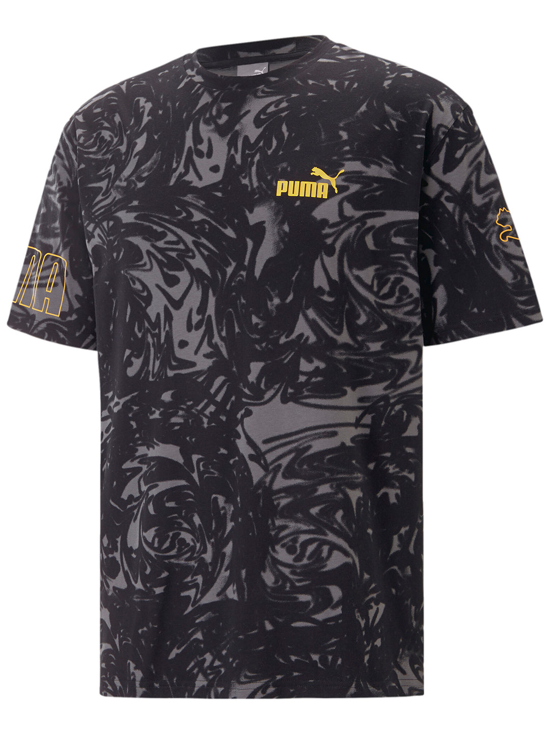Puma Men Black PUMA POWER Summer AOP T-Shirt (5)