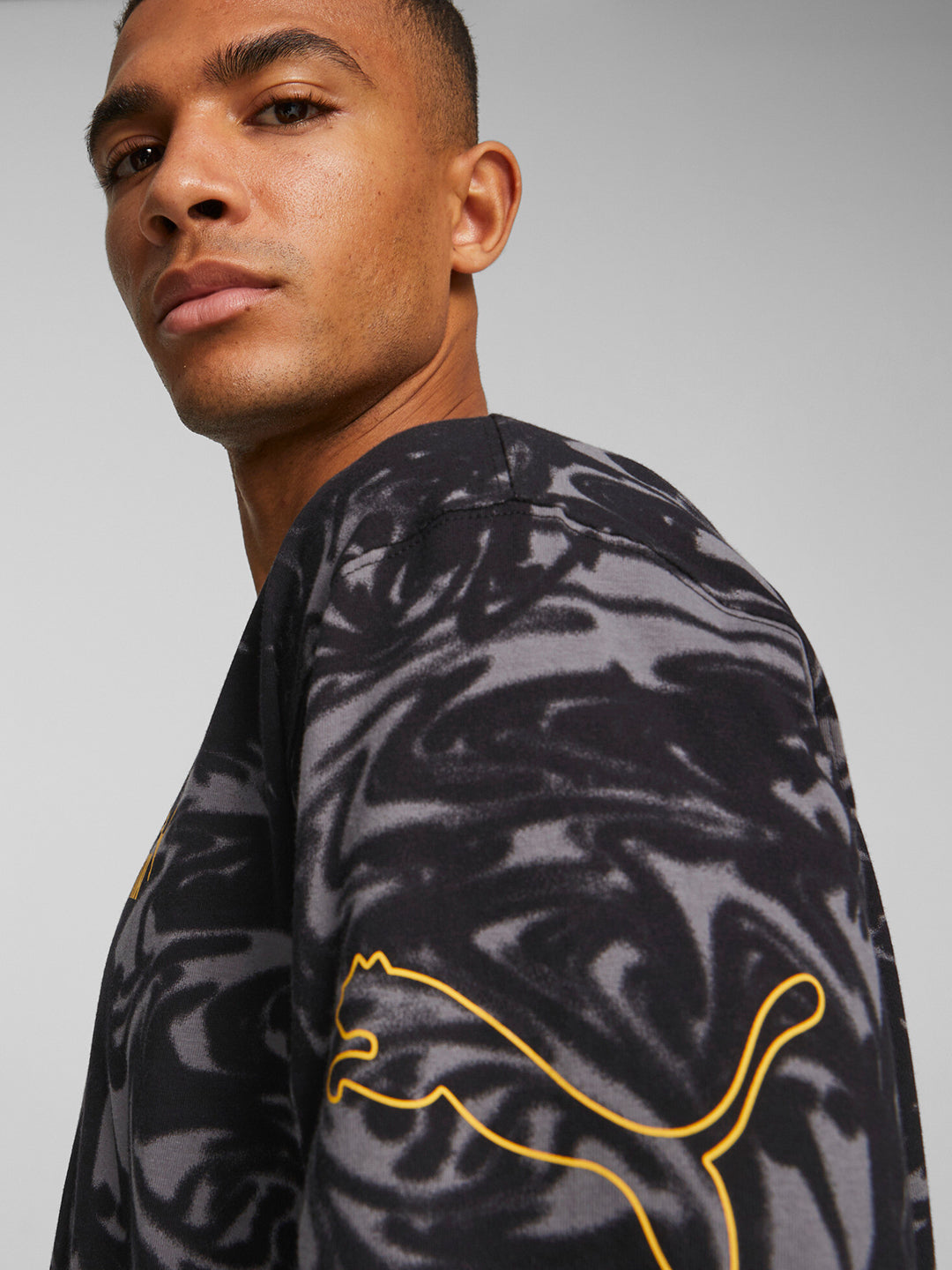 Puma Men Black PUMA POWER Summer AOP T-Shirt (3)