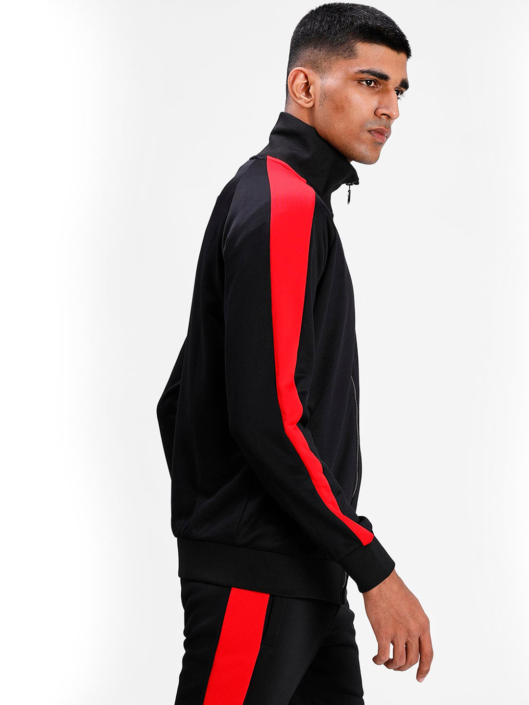 Puma Men Black & Red Solid Iconic Track Jacket (2)