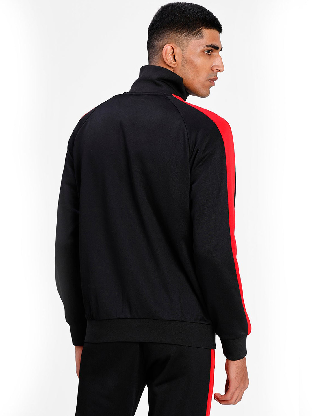 Puma Men Black & Red Solid Iconic Track Jacket (3)